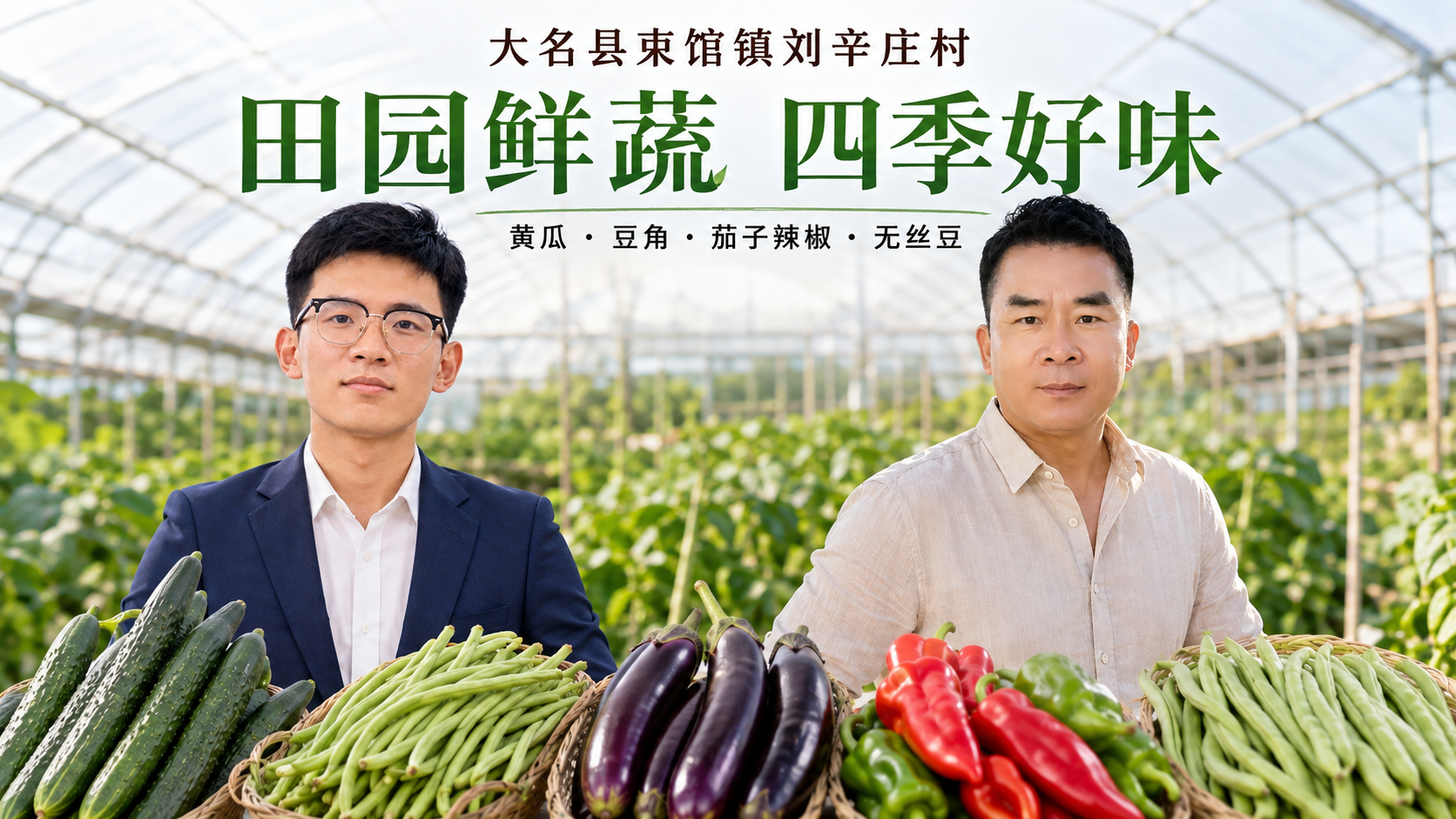 刘辛庄蔬菜产业海报